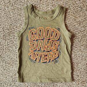 Cat & Jack | Olive Green Tank Top - Good Days Ahead